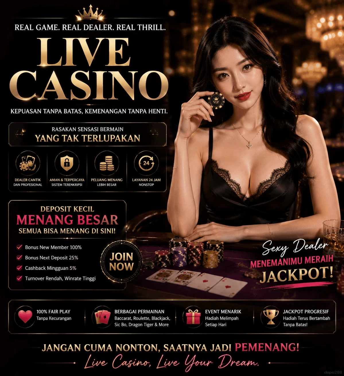 Mengenal Fitur Menarik di Situs depo288